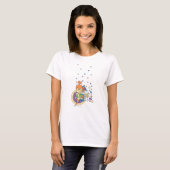 T-shirt PEBBLES™ Dans Les Étoiles � (Devant entier)