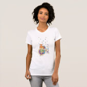 T-shirt PEBBLES™ Dans Les Étoiles � (Devant entier)