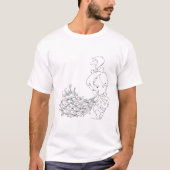 T-shirt PEBBLES™ Dans Peacock (Devant)