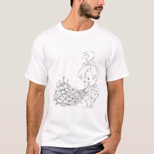 T-shirt PEBBLES™ Dans Peacock (Devant)