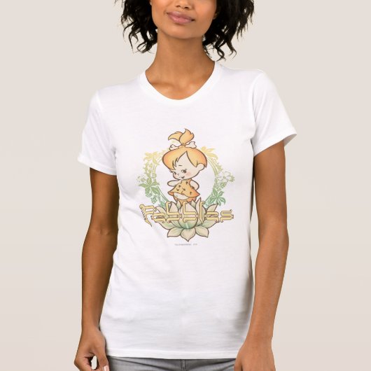 T-shirt PEBBLES™ en Lotus Flower (Devant)