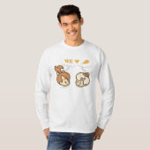 T-shirt PEBBLES™ et BAMM-BAMM™ Love Food (Devant entier)