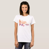 T-shirt PEBBLES™ et papillons (Devant entier)