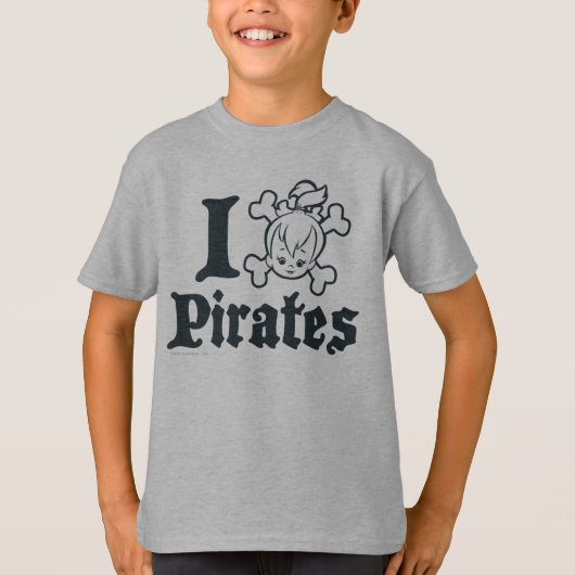T-shirt PEBBLES™ Le pirate (Devant)