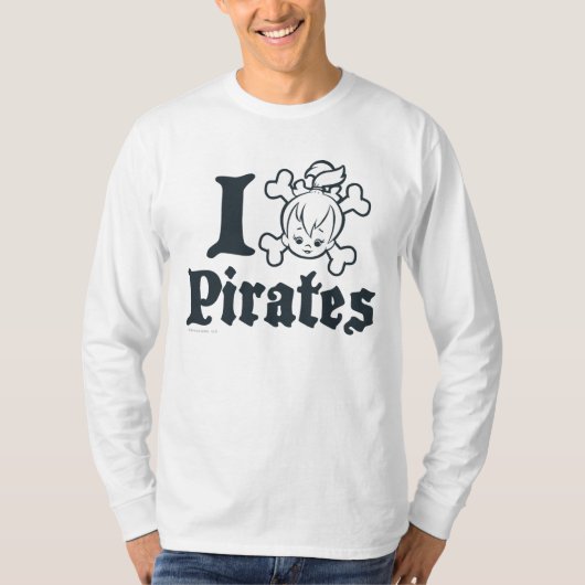 T-shirt PEBBLES™ Le pirate (Devant)