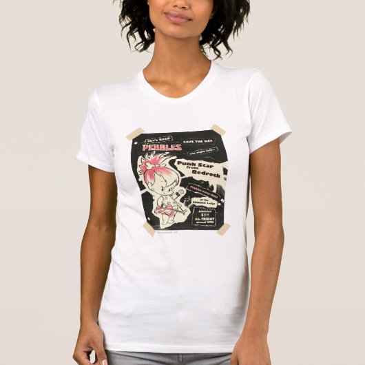 T-shirt PEBBLES™ Punk Rock Legend (Devant)