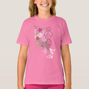 T-shirt PEBBLES™ un Cutie en fleurs