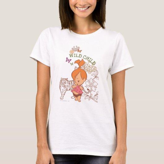 T-shirt PEBBLES™ Wild Child (Devant)