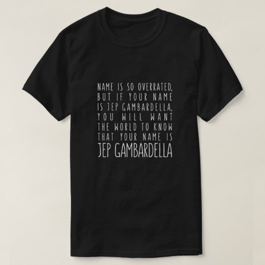 T-shirt PEC Gambardella (Design devant)