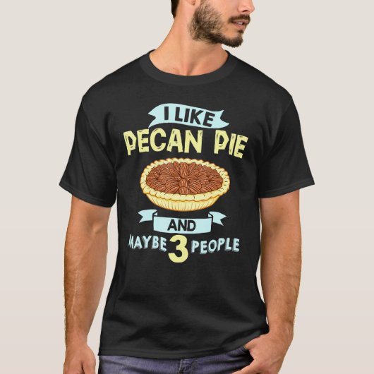 T-shirt Pecan Pie Mini Bars Remplissant Vegan Cookies (Devant)