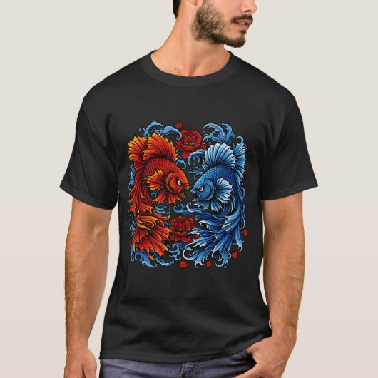 T-shirt pêche (Devant)