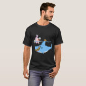 T-shirt pêche (Devant entier)