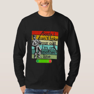 T-shirt Pêche 5 Autre ligne Poisson Retro Vintage Sunset