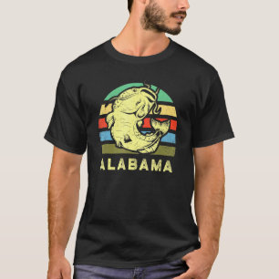 T-shirt Pêche à la catfish rétro Alabama Catfisherman Pêch