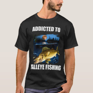T-shirt Pêche à la chance Ouvrez grand la pêche