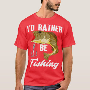T-shirt Pêche à la ligne de poisson amusant pêcheur pêcheu
