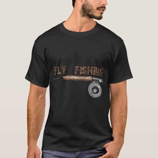 T-shirt Pêche à la mouche (Devant)