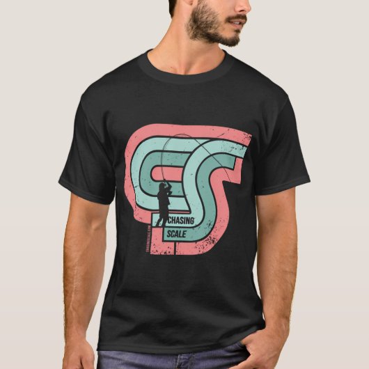 T-shirt Pêche à la mouche au coucher du soleil (Devant)