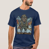 T-shirt Pêche à la mouche drôle (Devant)