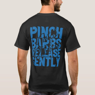 T-shirt Pêche à la mouche "Écraser les ardillons, relâcher