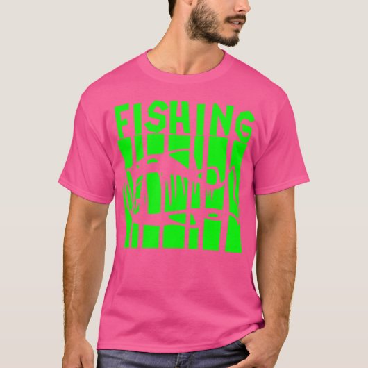 T-shirt Pêche à la perche (Devant)
