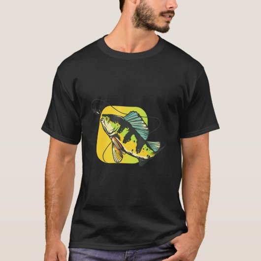 T-shirt Pêche à la perche (Devant)