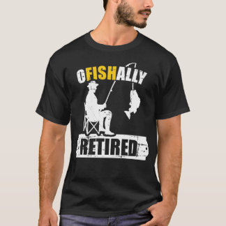 T-shirt Pêche à la retraite