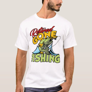 T-shirt Pêche À La Retraite