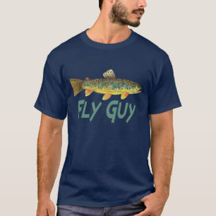 T-shirt Pêche à la truite