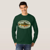T-shirt Pêche à la truite (Devant entier)
