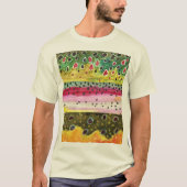 T-shirt Pêche à la truite (Devant)