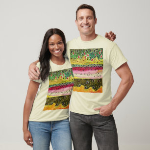 T-shirt Pêche à la truite