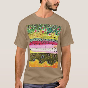 T-shirt Pêche à la truite