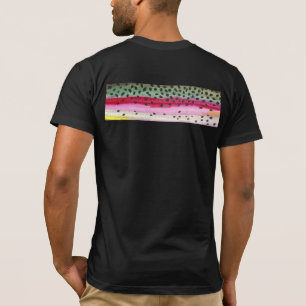 T-shirt Pêche à la truite arc-en-ciel