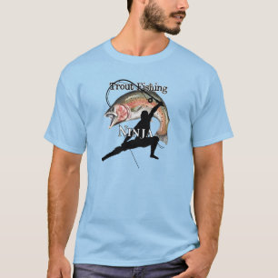 T-shirt Pêche à la truite Ninja Pêche légère