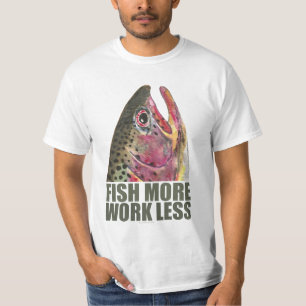 T-shirt Pêche à la truite plus