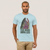 T-shirt Pêche à la truite plus (Devant entier)