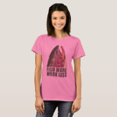 T-shirt Pêche à la truite plus (Devant entier)
