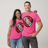 T-shirt Pêche à la vitesse Freediving Avec Diver Down Indi (Unisexe)