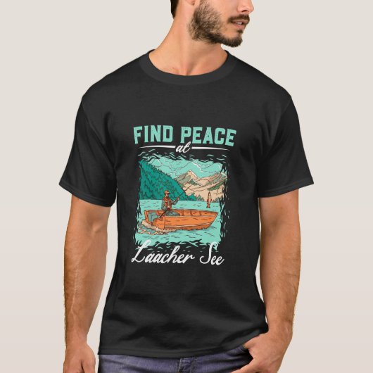 T-shirt Pêche à Laacher See (Devant)