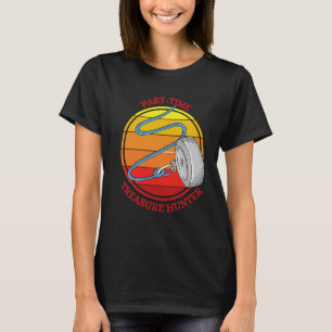 T-shirt Pêche à l'aimant Chasseur de trésors à temps parti