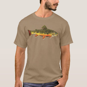 T-shirt Pêche à l'omble de fontaine