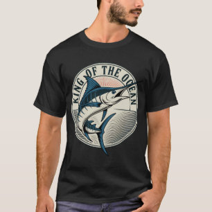 T-shirt Pêche Alien Rétro Vintage