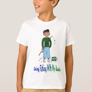 T-shirt Pêche allante avec le papa