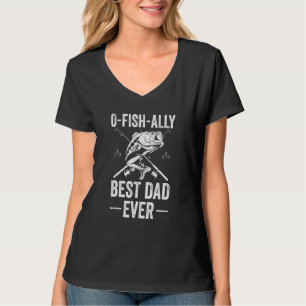 T-shirt Pêche Ally Papa Pêcheur Meilleur Papa Jamais Poiss