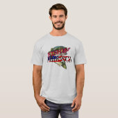 T-shirt Pêche Amérique (Devant entier)