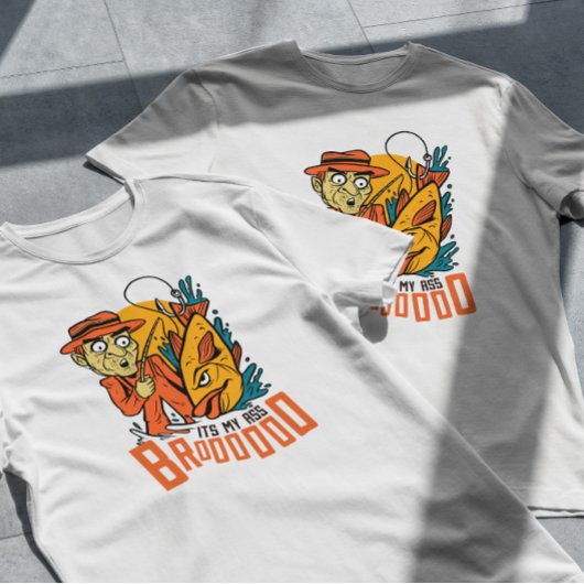 T-shirt Pêche amusante