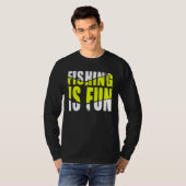 T-shirt Pêche Amusante (Devant entier)