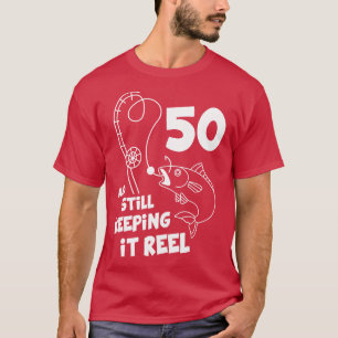 T-shirt Pêche Anniversaire 50ème Anniversaire Fisher Anniv