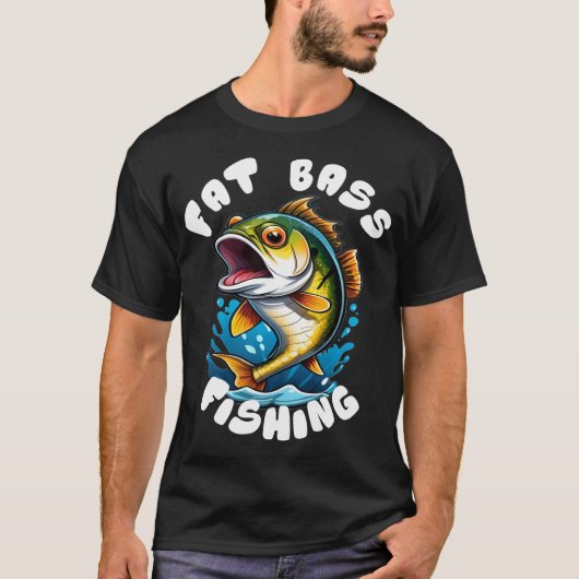 T-SHIRT PÊCHE AU BAR GROS (Devant)